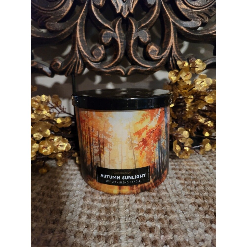 Autumn Sunlight - Goose Creek 3-Wick Candle